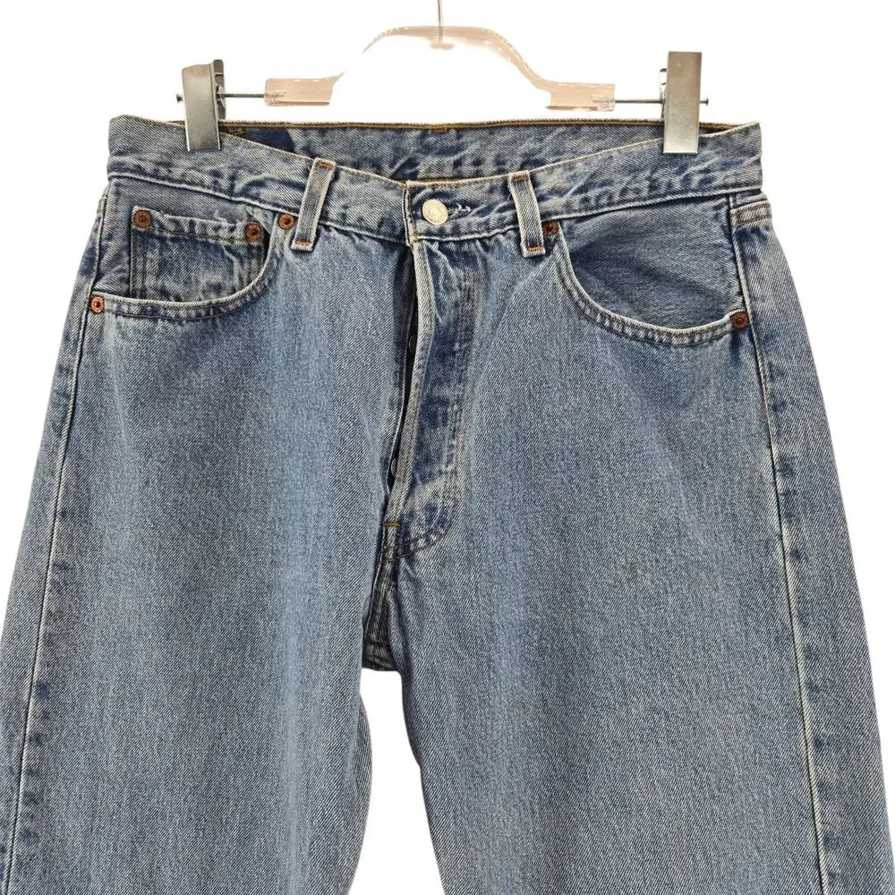 Vintage Levi's 501 Jeans Men 34x36 (Actual 32x34.5) 90's 100% Cotton USA Grunge‎
